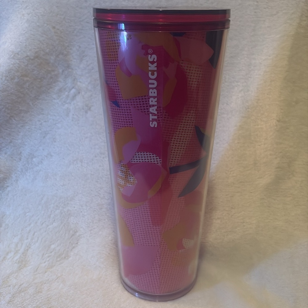 2023 starbucks floral peony tumbler - Picture 2 of 4